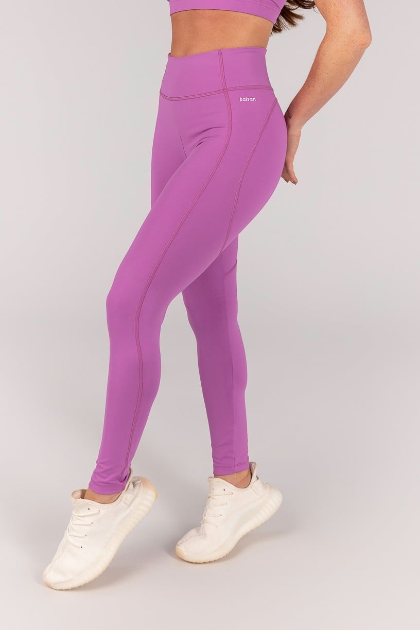 Calça Legging com Coberturas (Orquídea) | Ref: K4387-D