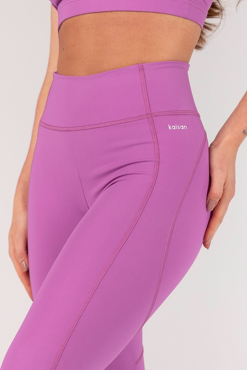 Calça Legging com Coberturas (Orquídea) | Ref: K4387-D