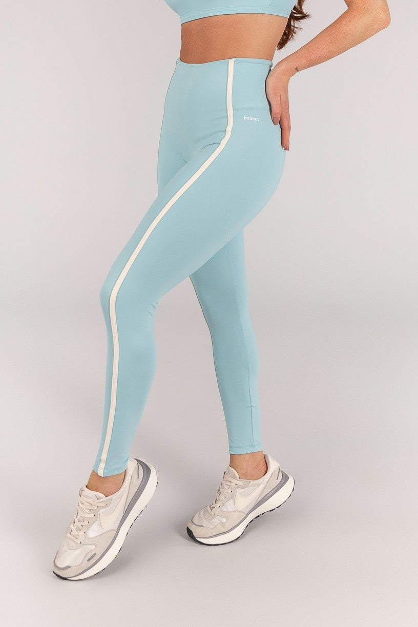 Calça Legging com Chapados (Glacial / Vanilla) | Ref: K4355-E