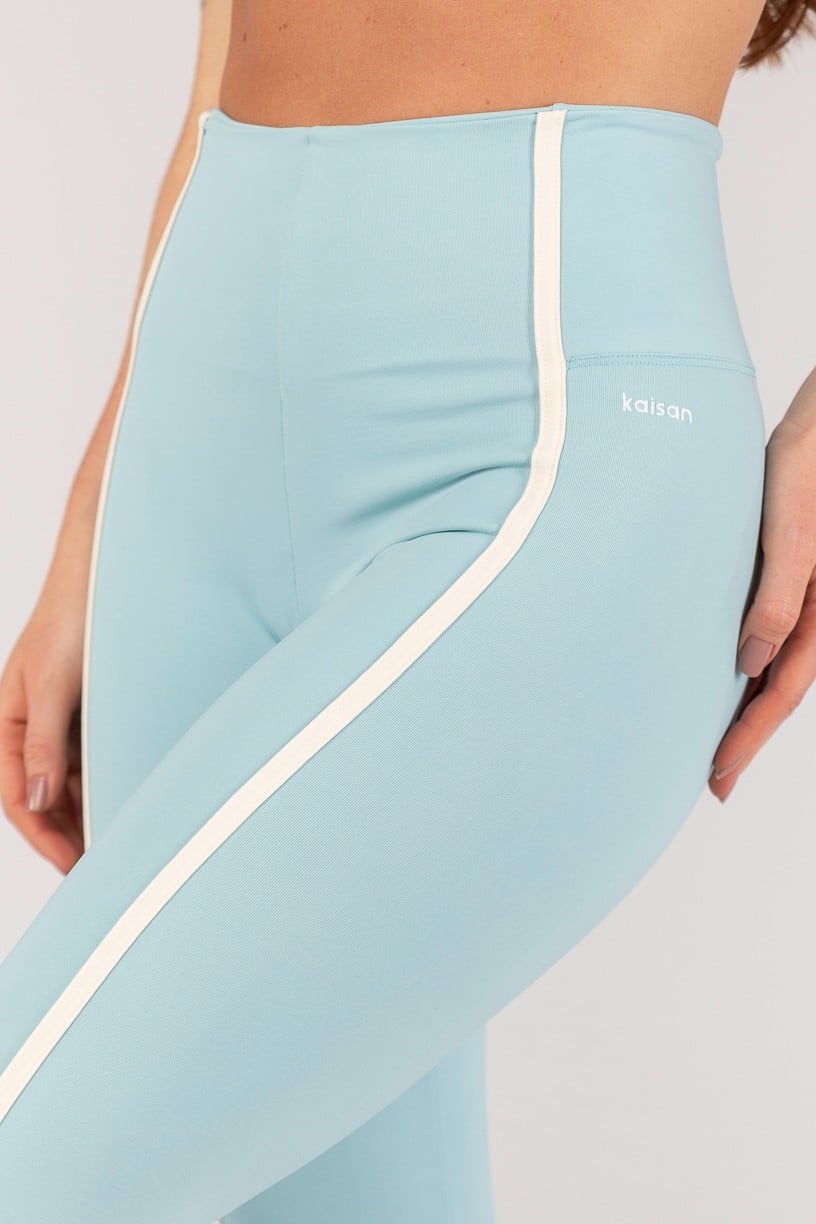 Calça Legging com Chapados (Glacial / Vanilla) | Ref: K4355-E
