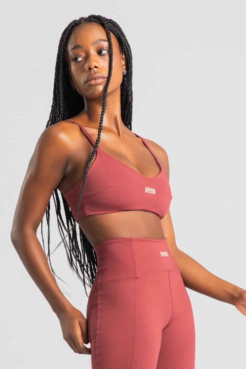 Top Slim com Alças (Rum) | Ref: K4535-D