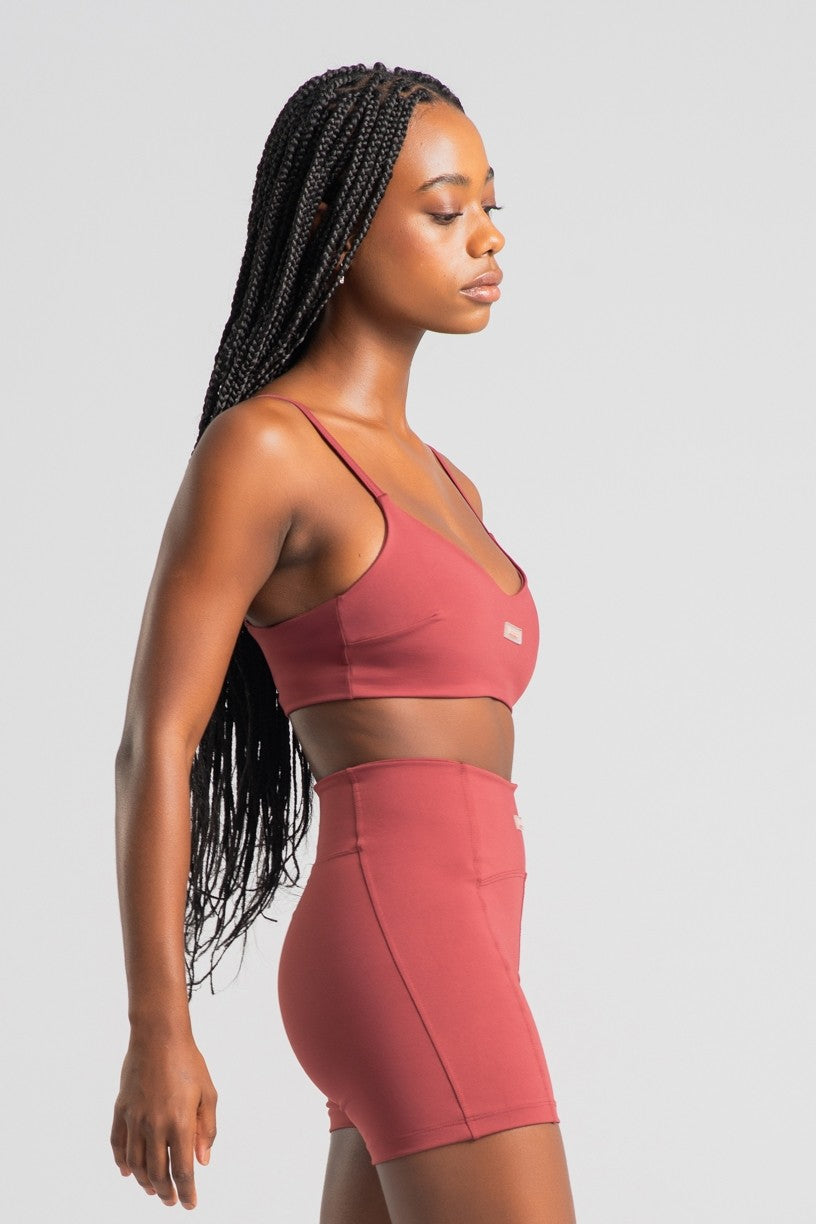 Top Slim com Alças (Rum) | Ref: K4535-D