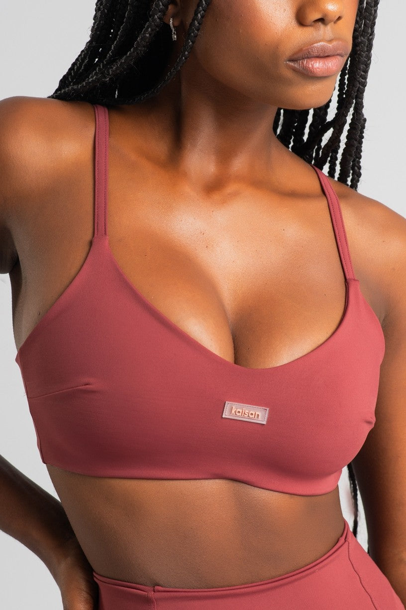 Top Slim com Alças (Rum) | Ref: K4535-D