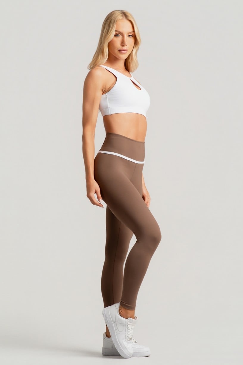 Top com Decote Alto e Gota (Branco) | Ref: K4916-B
