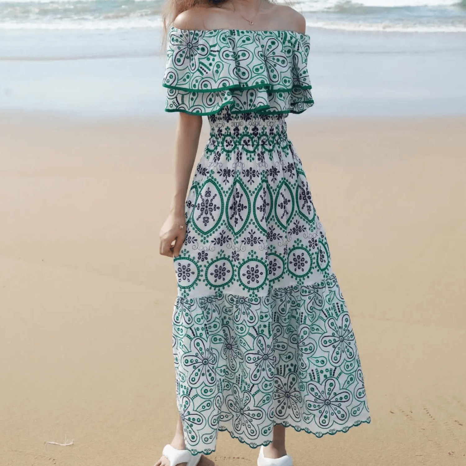 Vestido Caribe Longo